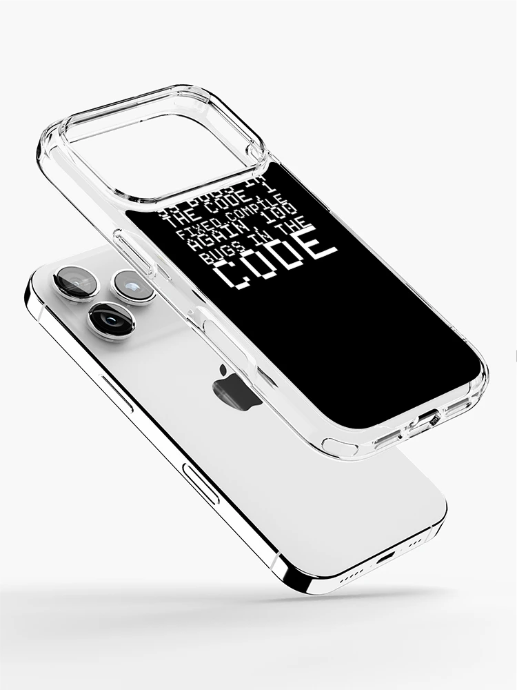 Thumbnail 2 of 5, iPhone Case, Programmer Coder Design for a software developer designed and sold by ChristopherIBK.