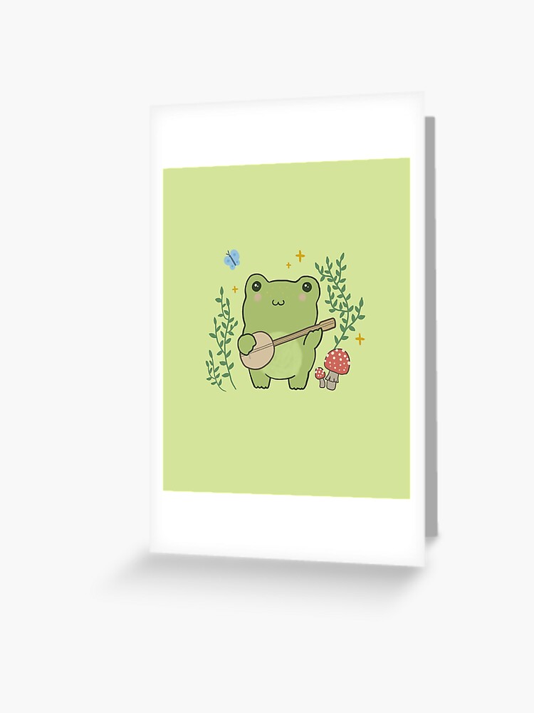 Kawaii Frog | Greeting Card