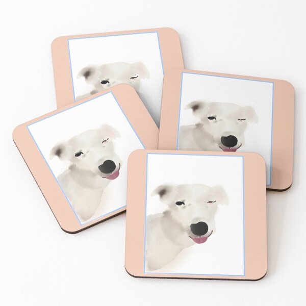 Item preview, Winking Pup designed and sold by whitejuicebox.