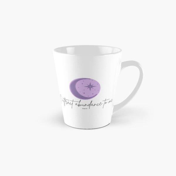 Manifest It! Abundance Moon Purple Tall Mug