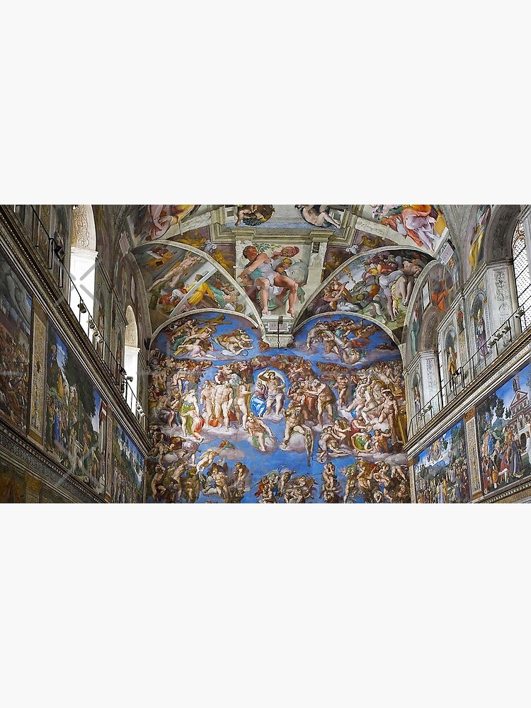 Thumbnail 2 of 2, Greeting Card, Sistine Chapel designed and sold by Lauradelahoz.