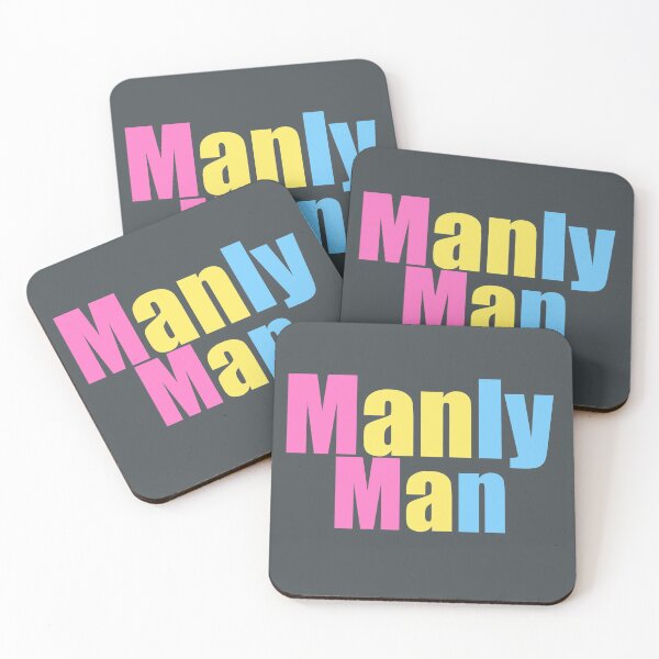 Item preview, Manly Man Pansexual Pride designed and sold by ForTheFrogWar.