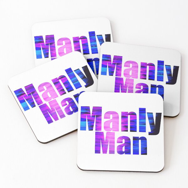 Item preview, Manly Man Glitchy  designed and sold by ForTheFrogWar.
