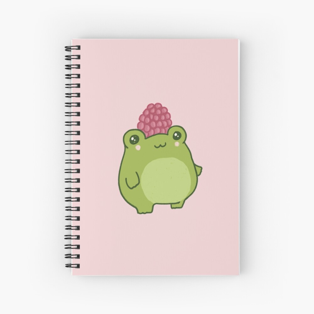 Pastel Raspberry Frog: Cute and Chubby Kawaii Cottagecore Aesthetic for  Hipster Kidcore Fans | Journal