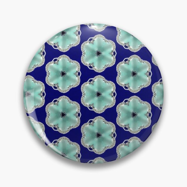 Item preview, aquamarine trifoil designed and sold by ritusdesigns.