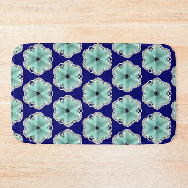 Item preview, aquamarine trifoil designed and sold by ritusdesigns.