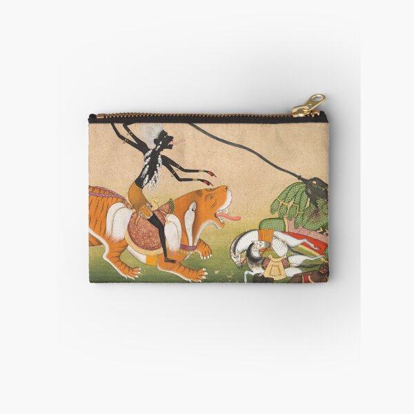 Item preview, Kali Attacking Nisumbha 18th Century Painting designed and sold by Vintage Wall Art.