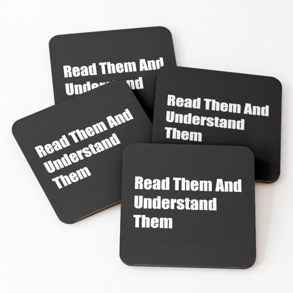 Item preview, Read Them And Understand Them designed and sold by Rizwandogar.