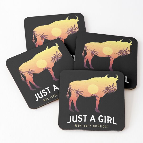 Item preview, A Girl Who Loves Buffaloes designed and sold by RedQuality.