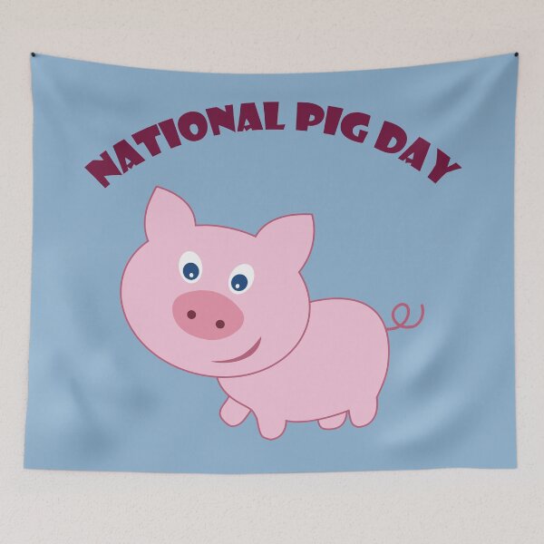 Item preview, Happy National Pig Day - Happy Pig Day 2021 designed and sold by almeapparel.