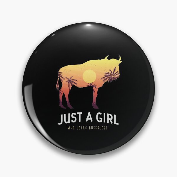 Item preview, A Girl Who Loves Buffaloes designed and sold by RedQuality.