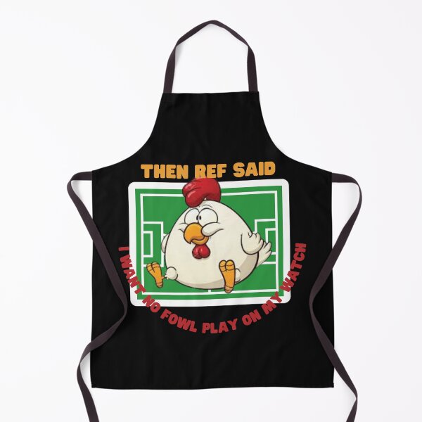 Item preview, Then ref said ,funny chicken lover ref sticker designed and sold by amy greaves.
