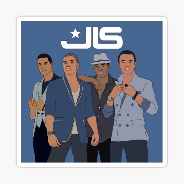 "JLS" Sticker for Sale by tailsdafox13 Redbubble