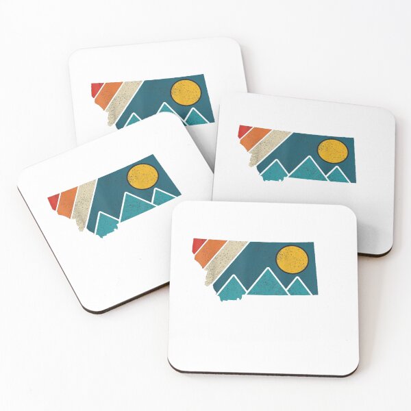 Item preview, Montana Vintage State Map Mountains Hiker Camping Pride designed and sold by BTGTEES.