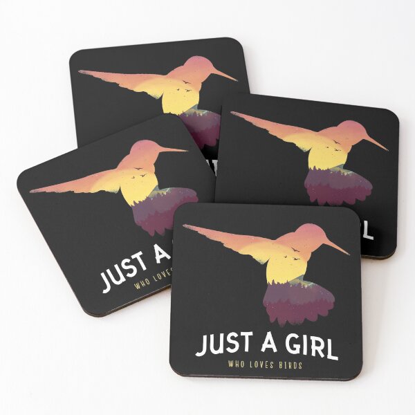 Item preview, Just A Girl Who Loves Birds designed and sold by RedQuality.