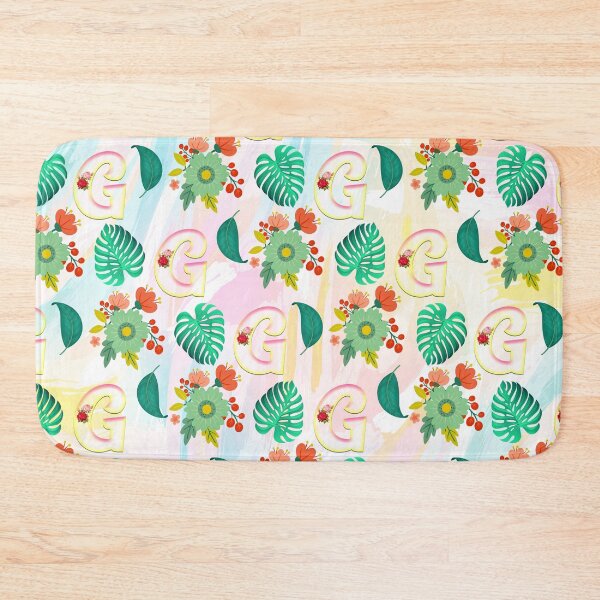 Item preview, Letter G with Floral  designed and sold by MoSaid.