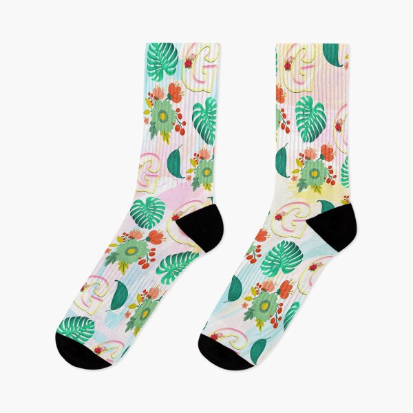 Item preview, Letter G with Floral  designed and sold by MoSaid.