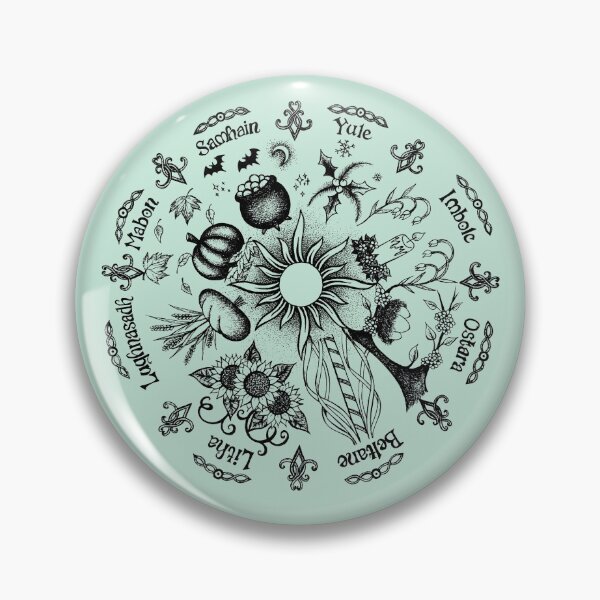 Item preview, Witch’s Wheel of the Year designed and sold by Shinycraft.