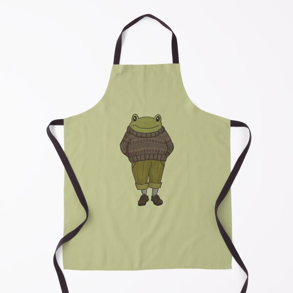 Item preview, Cottagecore Froggy in Vintage Sweater: Goblincore, Dark Academia Aesthetic Toad with Hipster Emo Fairycore Appeal designed and sold by MinistryOfFrogs.