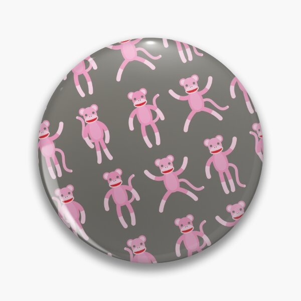 Item preview, Posing Pink Sock Monkeys designed and sold by The Masked Designer.