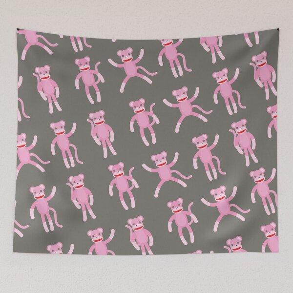 Item preview, Posing Pink Sock Monkeys designed and sold by The Masked Designer.
