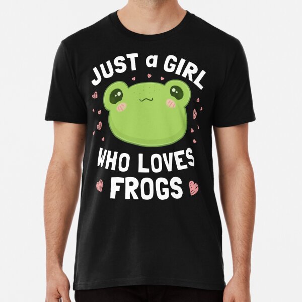Personalized Just A Girl Who Loves Frog Tumbler 6X4V54KZHD - Betiti Store