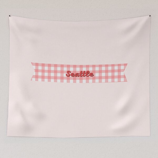 Item preview, Seattle - Checkered Label designed and sold by CityCollection.
