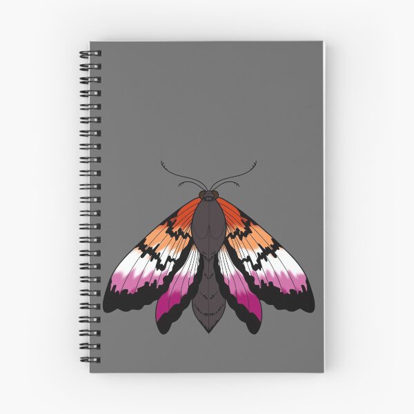 Item preview, Lesbian Pride Moth designed and sold by NerdyCupcake559.