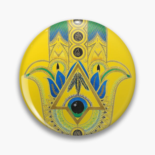 Item preview, Emblems Hamsa Hand | Brazilian Samba - SimmyGhatt designed and sold by simmyghatt.