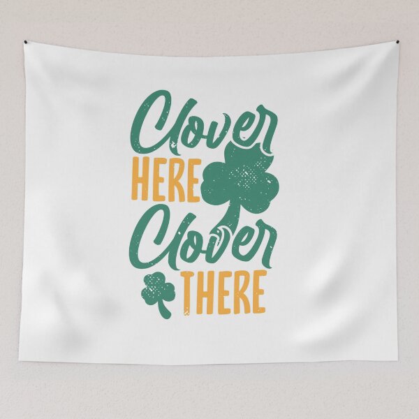 Item preview, Clover Here Clover There designed and sold by TheFlipRepublic.