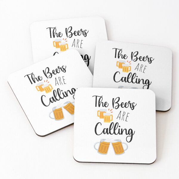 Item preview, The Beers Are Calling designed and sold by PinkPandaPress.