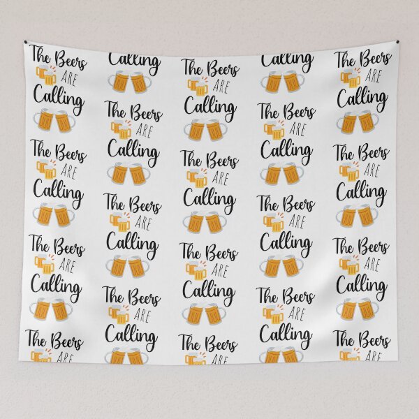 Item preview, The Beers Are Calling designed and sold by PinkPandaPress.