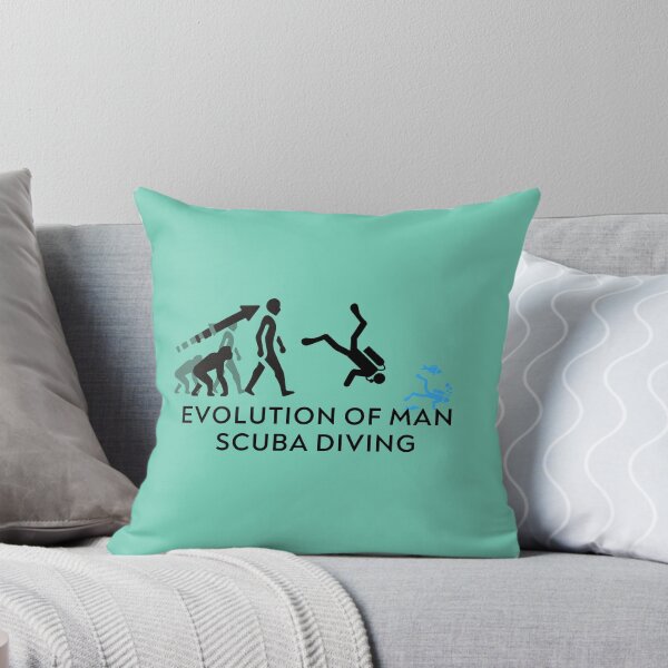 Item preview, Evolution of Man Scuba Diving, funny diving designed and sold by SING2.