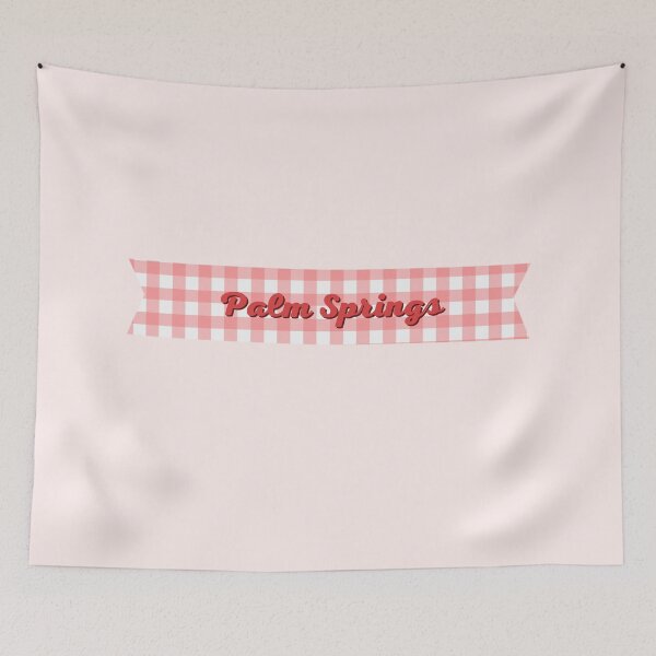 Item preview, Palm Springs - Checkered Label designed and sold by CityCollection.