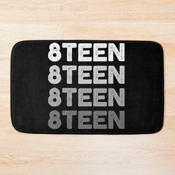 Item preview, 18th Teen Birthday, Adults Favorite # Eighteen, Sports Grey designed and sold by The Princess Saves Herself.