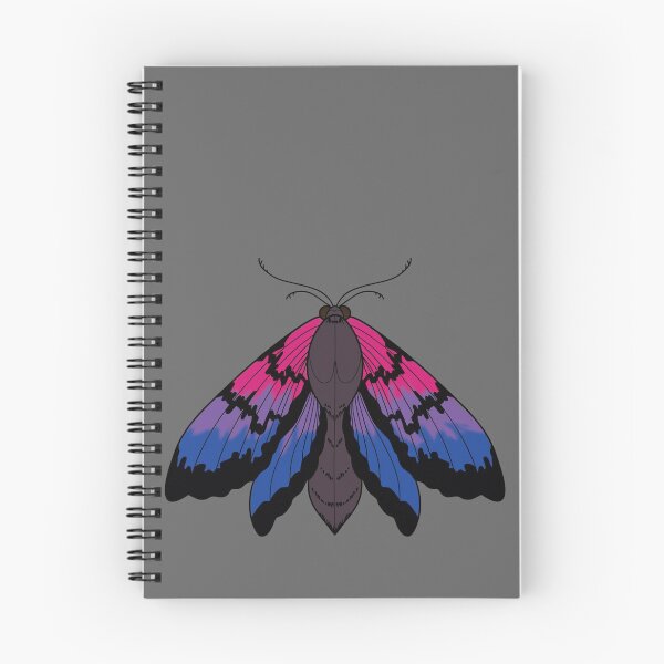 Item preview, Bi Pride Moth designed and sold by NerdyCupcake559.