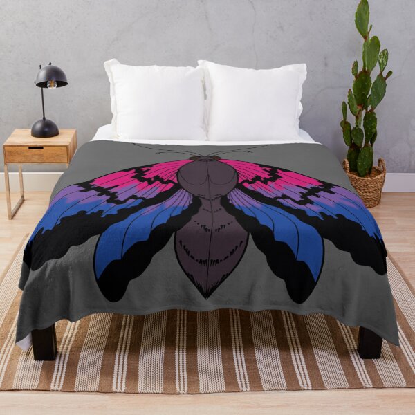 Item preview, Bi Pride Moth designed and sold by NerdyCupcake559.
