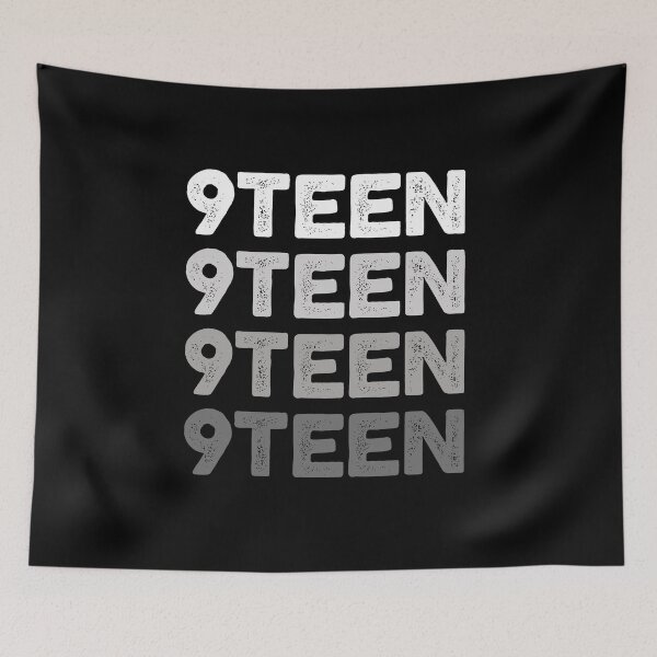 Item preview, 19th Teen Birthday, Adults Favorite # Nineteen, Sports Grey designed and sold by The Princess Saves Herself.