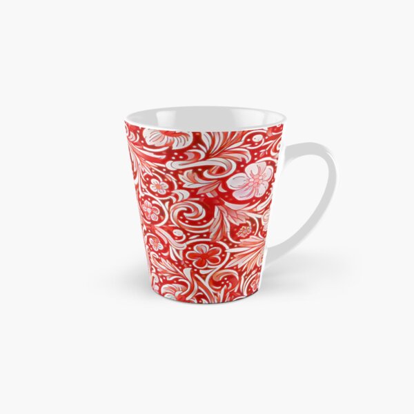 Item preview, Red Flower Pattern designed and sold by ClassicalAnime.