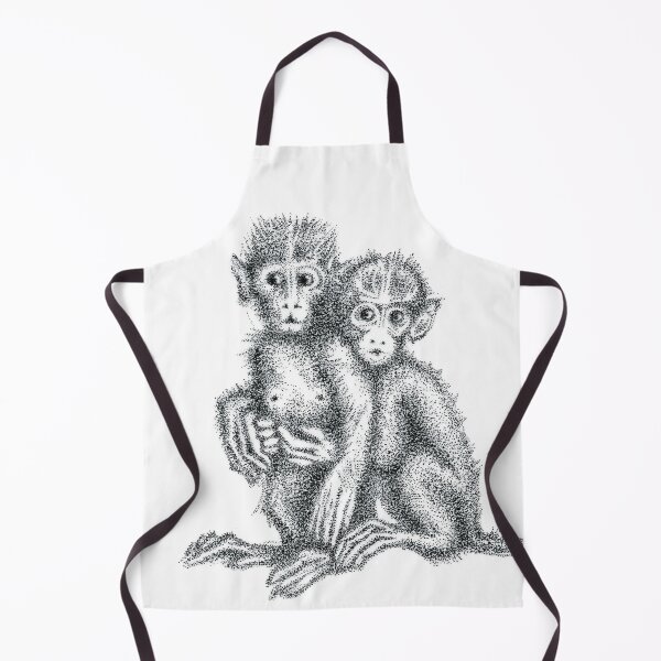 Item preview, baby monkeys hugging designed and sold by Francesco Carli.