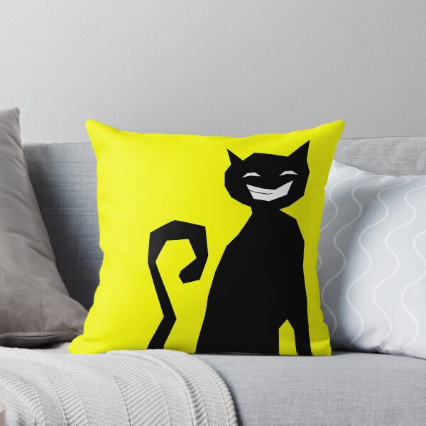 Item preview, The Happiest Black Cat in the World designed and sold by McStudios.