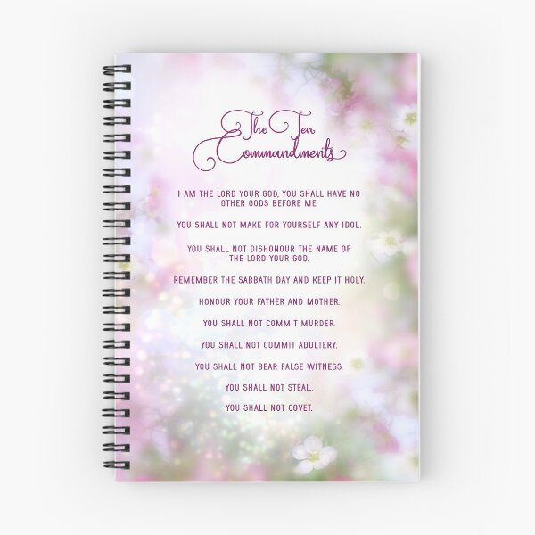 Item preview, The Ten Commandments - Spring Bokeh designed and sold by Amanda-Lakey.