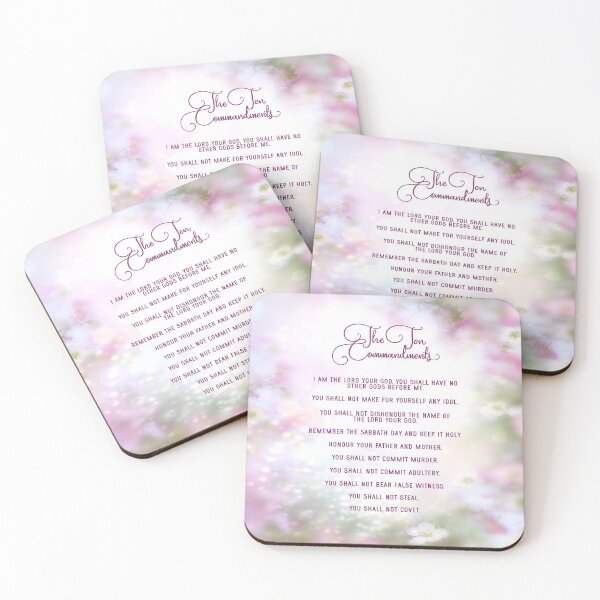 Item preview, The Ten Commandments - Spring Bokeh designed and sold by Amanda-Lakey.