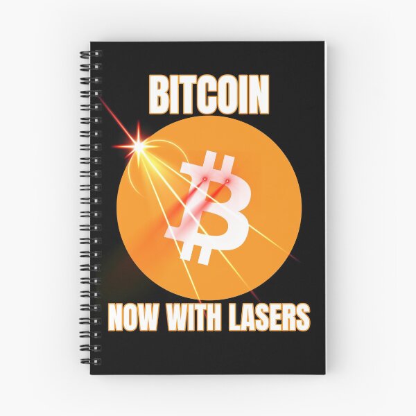 Item preview,  Bitcoin Now With Lasers Funny designed and sold by Bitcoin-Fashion.
