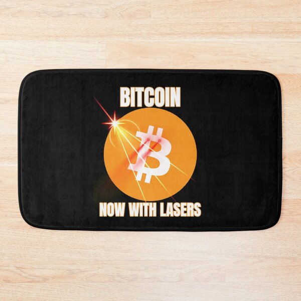 Item preview,  Bitcoin Now With Lasers Funny designed and sold by Bitcoin-Fashion.