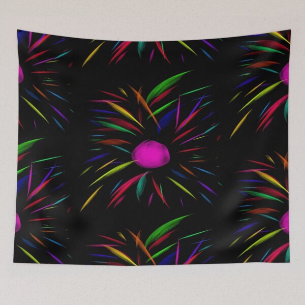Item preview, Starburst Abstract Digital Art Painting  designed and sold by TheHutchGal.