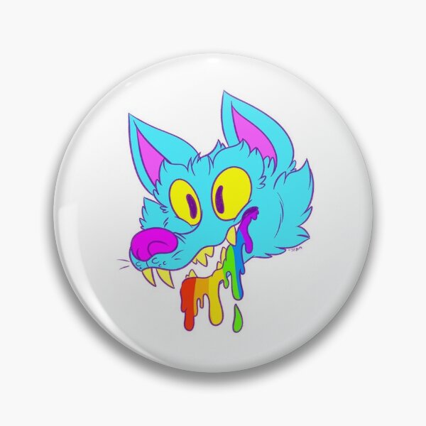 Item preview, Gay Pride Wolf designed and sold by UnoRaccoon.