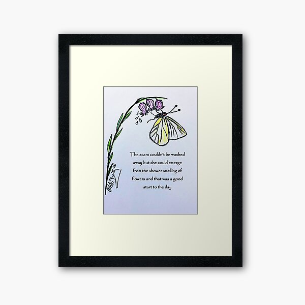 Healing Framed Art Print