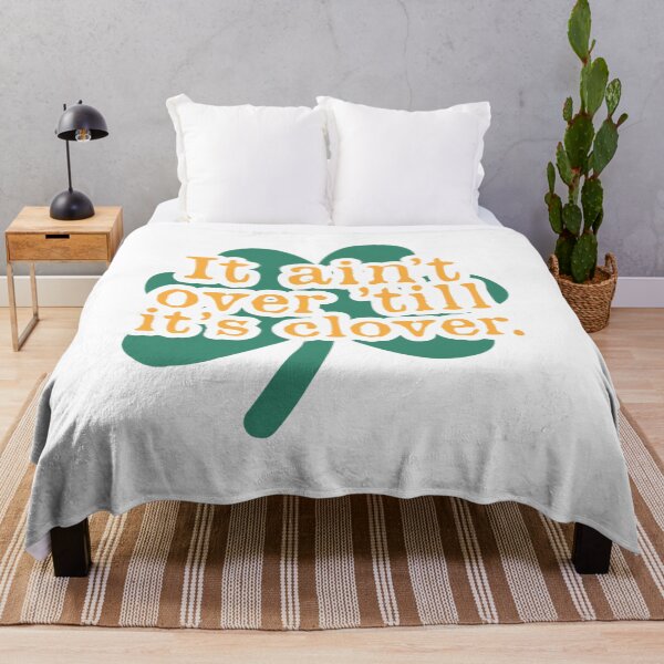 Item preview, It ain’t over ’till it’s clover designed and sold by TheFlipRepublic.