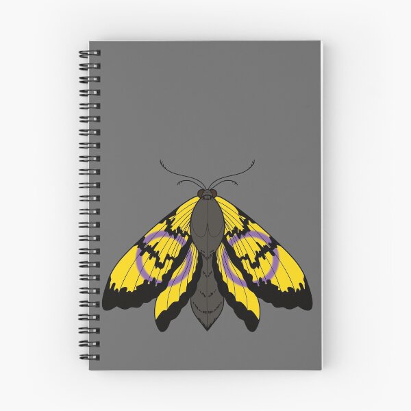 Item preview, Intersex Pride Moth designed and sold by NerdyCupcake559.